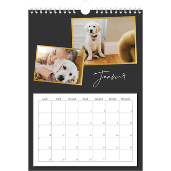 Calendrier photo A4 — Tellement de souvenirs