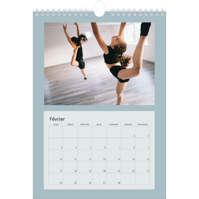 Calendrier photo A4 (20 x 30 cm) — Neo Scandi [Février]