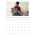 Calendrier photo A4 double (30 x 40 cm) — Grand mois [Février]