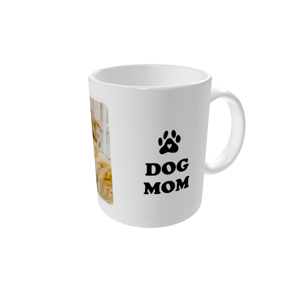 Mug personnalisé — Dog mom - blanc
