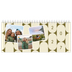 Calendrier de bureau — Motifs rétros [couverture]