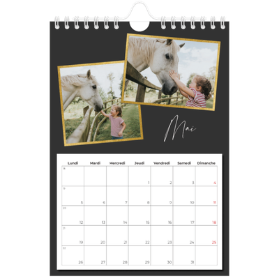 Calendrier photo A5 — Tellement de souvenirs [couverture]