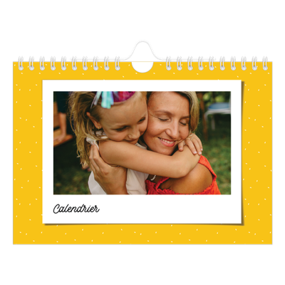 Calendrier photo A5 — Cliché rétro pop [couverture]