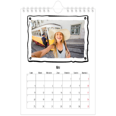 Calendrier photo A5 — Instants d'album photo [couverture]