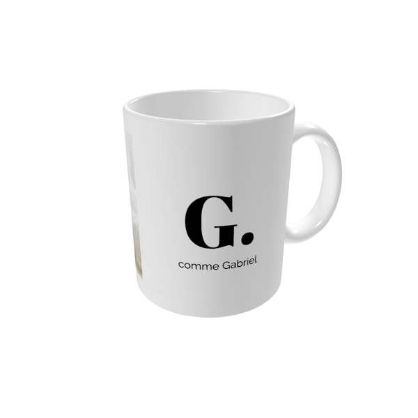 Mug personnalisé — Itiniales de charme