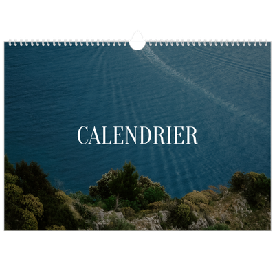 Calendrier photo A3 — Évasion sans fin [couverture]