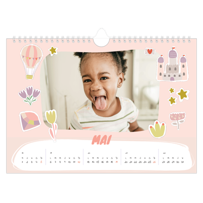 Calendrier photo A4 — Licorne magique [couverture]