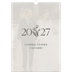 A3 Calendrier annuel — Initiales fleuries [couverture]