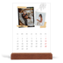Calendrier de bureau support bois - portrait  — Esprit scrapbook [Mars]