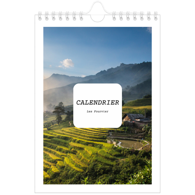Calendrier photo A5 — Toute l'histoire [couverture]