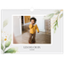 Calendrier photo A3 — Éclaboussure florale [couverture]