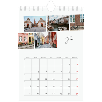 Calendrier photo A5 — Escapade citadine