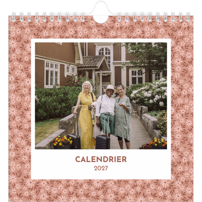 Calendrier photo A5 — En floraison [couverture]