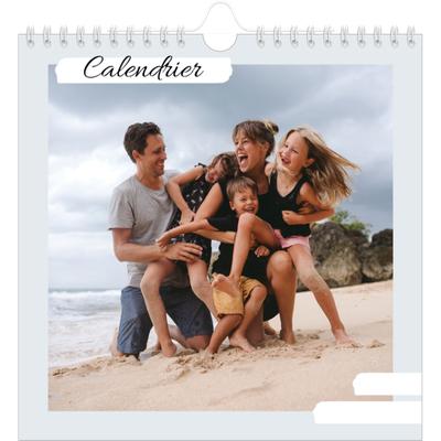 Calendriers annuels carré — Tons neutres [couverture]