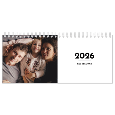 Calendrier de bureau — Projecteur sur les lettres [couverture]