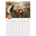 A3 Calendrier annuel — Gommettes photo [Janvier]