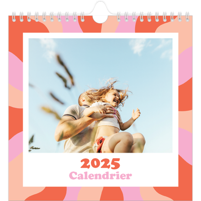 Calendriers annuels carré — Jeu de motifs [couverture]