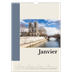 A3 Calendrier annuel — Vues du monde [Janvier]