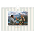 Calendrier photo A5 — Lettrages et rayures [couverture]