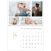 Calendrier photo A4 double (30 x 40 cm) — Manuscrit [Février]