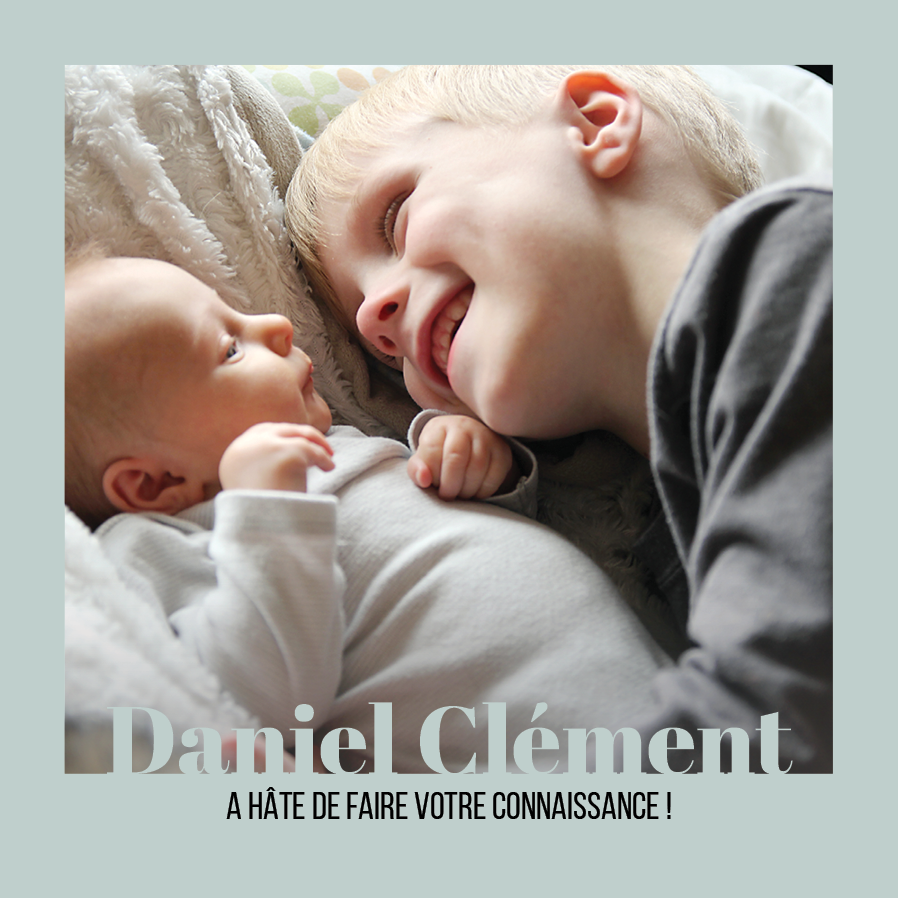 Cartons d'invitation — Écriture moderne