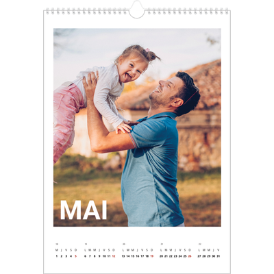 A3 Calendrier annuel — Grand mois [couverture]