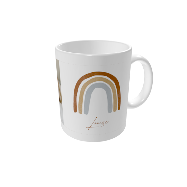 Mug personnalisé — Accueil radieux