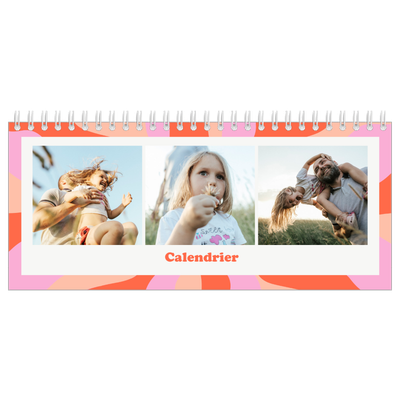 Calendrier de bureau — Jeu de motifs [couverture]