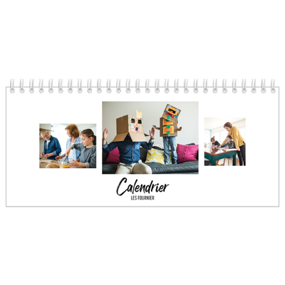 Calendrier de bureau — Journal Intime [couverture]