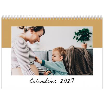 Calendrier photo A4 double (30 x 40 cm) — Agenda 'To Do' list [couverture]