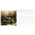 Calendrier de bureau — Évasion sans fin [Mars]