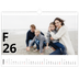 Calendrier photo A3 — Jolie lettre [Février]