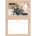 Calendrier photo A4 double (30 x 40 cm) — Touches de rouge [couverture]