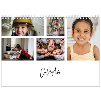 Calendrier photo A4 double (30 x 40 cm) — Arrangements photo [couverture]