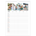 Calendrier familial A3 — Agenda simple - Famille de 5 [Février]