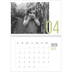 Calendrier photo A4 double (30 x 40 cm) — Numéros mensuels [Avril]