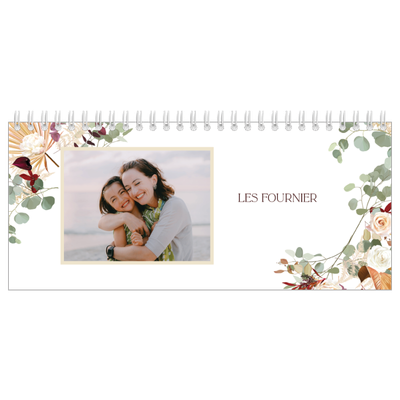 Calendrier de bureau — Bohème [couverture]
