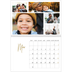 Calendrier photo A4 double (30 x 40 cm) — Manuscrit [Mars]