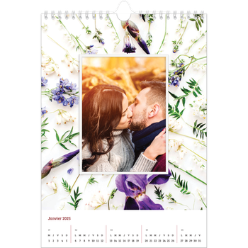 Calendrier photo A4 — Efferverssence florale