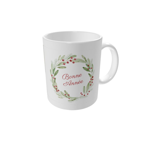 Mug personnalisé — Couronne délicate