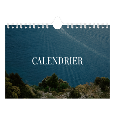 Calendrier photo A5 — Évasion sans fin [couverture]
