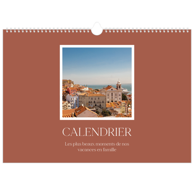 Calendrier photo A3 — Couleurs classiques [couverture]