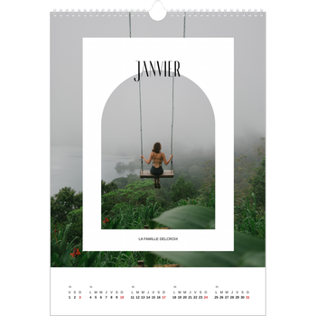 Calendrier photo A3 — L'arche ouverte