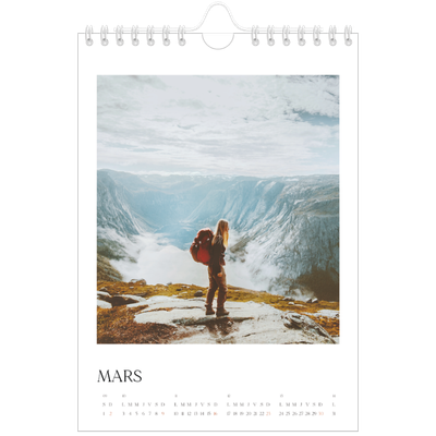 Calendrier photo A5 — Surf & couchers de soleil [Mars]