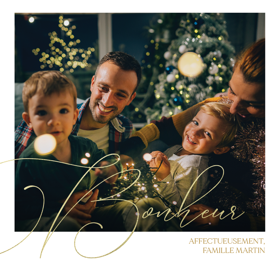 Faire-part & Cartes — Bonheur calligraphique