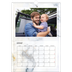 Calendrier photo A4 (20 x 30 cm) — Effet marbre [Janvier]