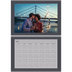 Calendrier photo A4 double (30 x 40 cm) — Un monde en couleur [Avril]