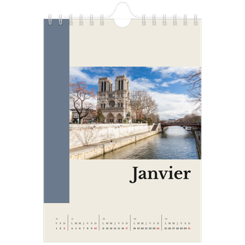 Calendrier photo A5 — Vues du monde