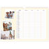 Calendrier photo A3 — Agenda moderne - Famille de 4 [Mars]