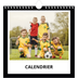 Calendriers annuels carré — Cadre noir [couverture]